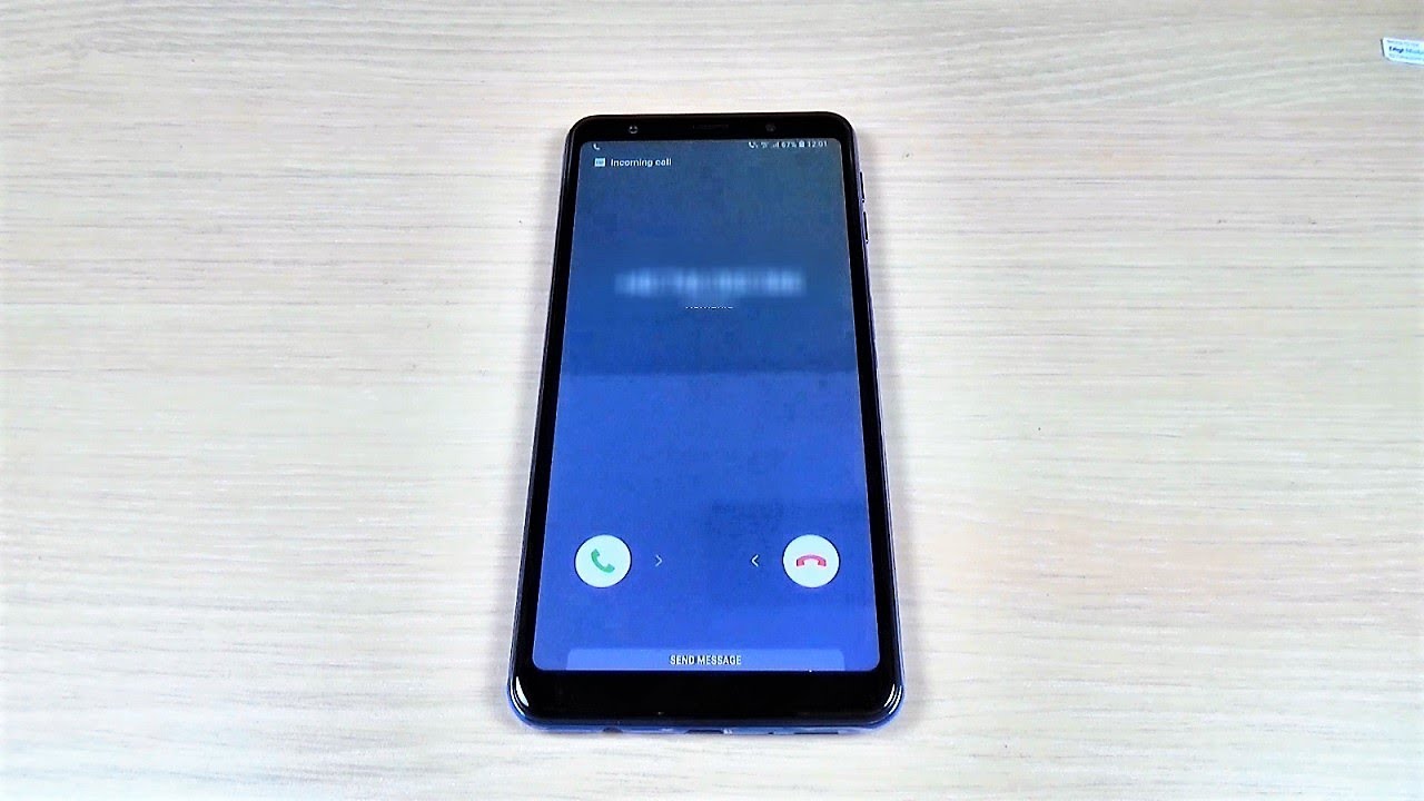 Samsung Galaxy A7 (2018) Incoming Call - Over the Horizon (Mellow Mix)