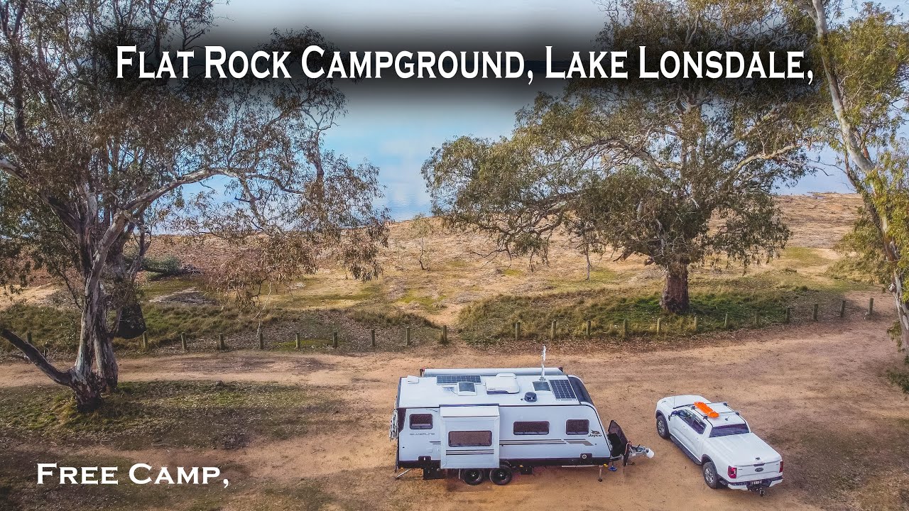 Flat Rock Campgrounds, Lake Lonsdale, Free Camp, Stick Shed, Stawell, Aboriginal Rock Art, Ep-155