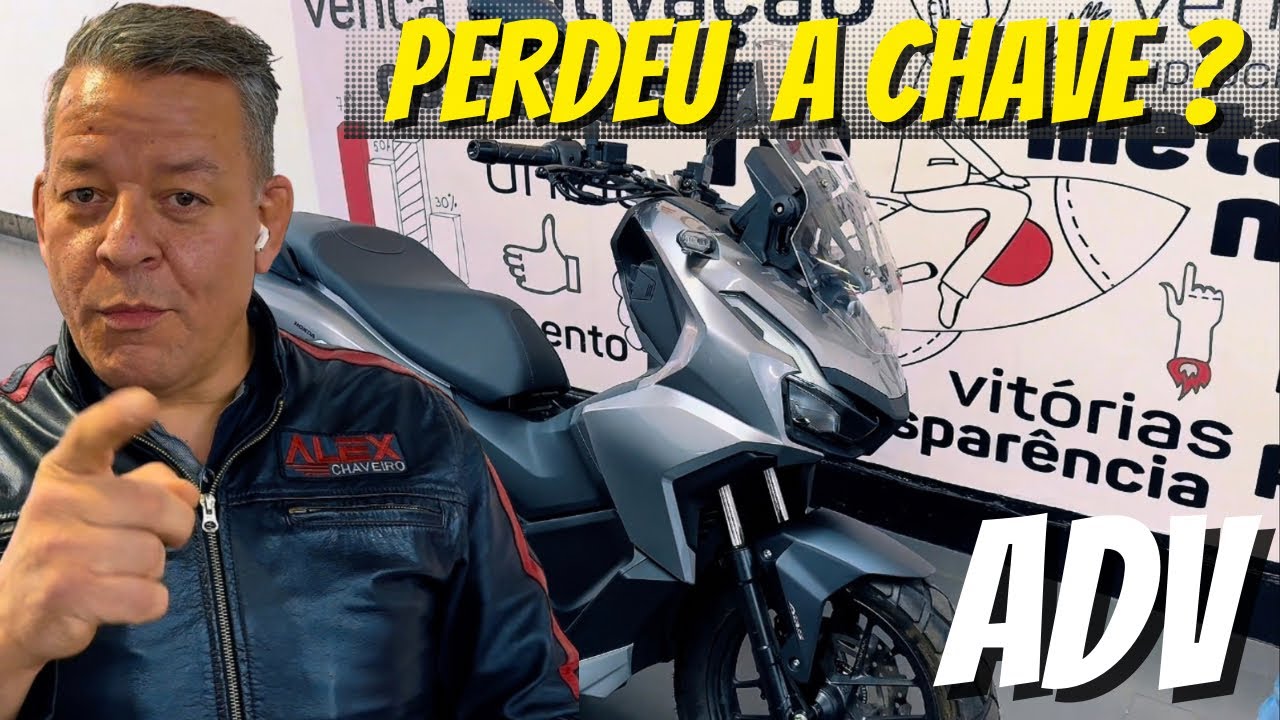 Perdeu a Chave? Cópia de Chave Honda ADV 2025 (Do Zero ao Pronto)