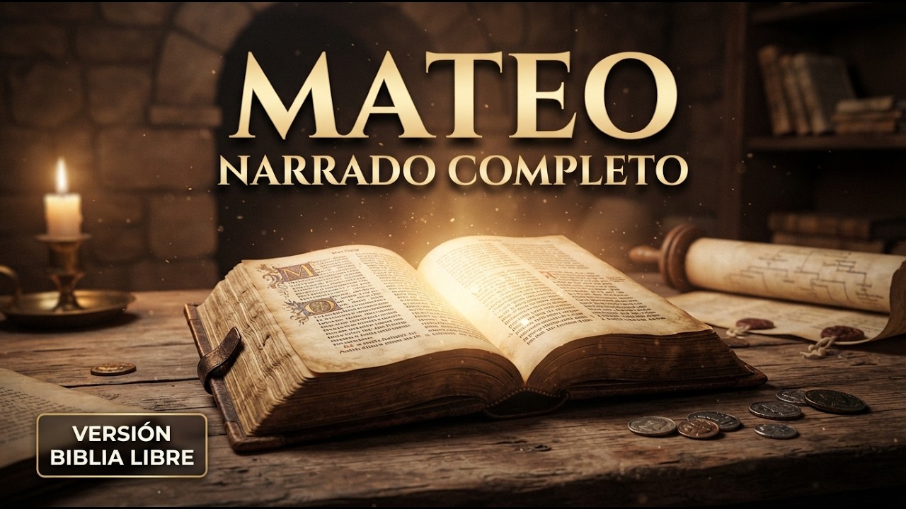 Biblia en Audio | Evangelio de MATEO Completo Narrado 📖 | Versión Biblia Libre