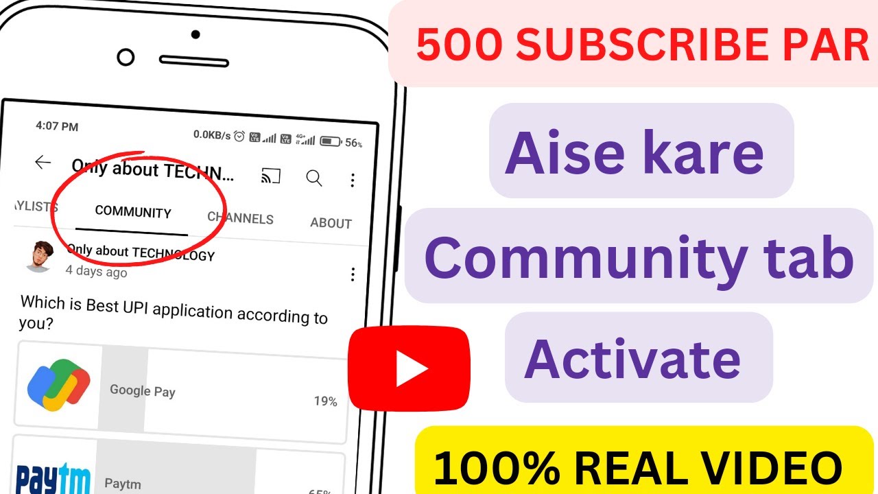 500 subscribe complete hone pr community tab kaise enable karen 🔥 101% working method 🔥