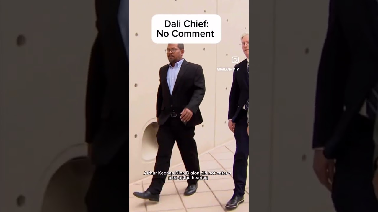 Facing a judge for the first time in Dali case