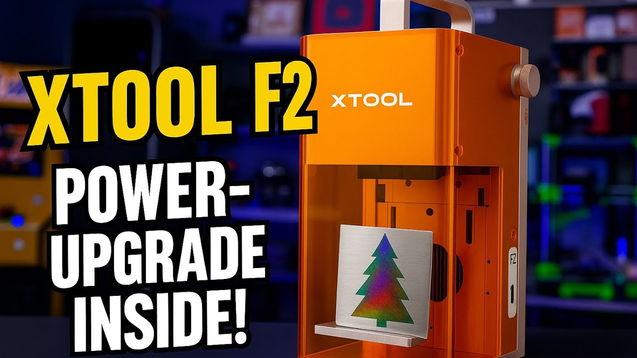 Der stärkste Mini-Laser? xTool F2 im Praxiseinsatz! Weihnachten kann kommen- mit 6%Rabatt 