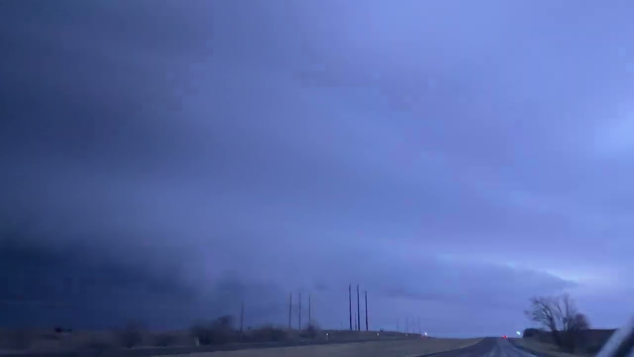 North Texas Sky Lights Up During Severe Thunderstorms