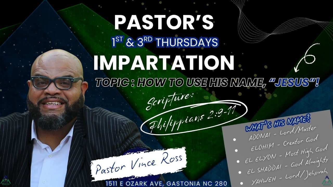 PASTOR'S IMPARTATION - FEBRUARY 5TH, 2020