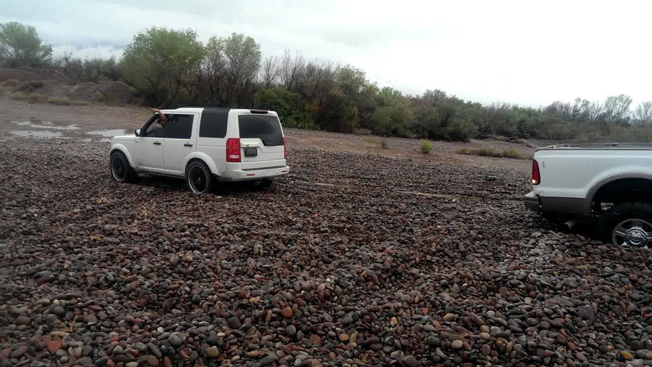 AZ LAND ROVER DISCOVERY III LR3 PULLING OUT STUCK F250