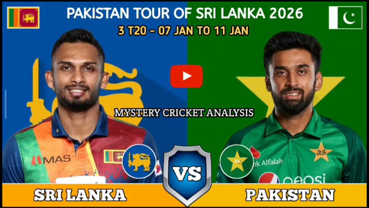 Cricket Discussion 7th Jan ➕ SL vs PAK 3 T20s
