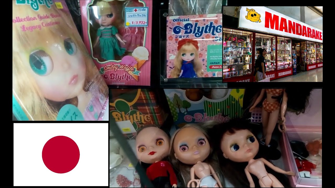 BLYTHE DOLLS IN TOKYO (JAPAN) MANDARAKE SHOPPING