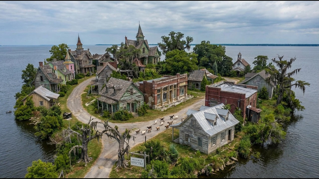Tim Burton's Abandoned Movie Set Island