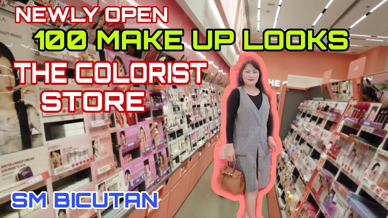 NEWLY OPEN THE COLORIST STORE100 MAKE UP LOOKS BEAUTY PRODUCTS, PERFUMES, COSMETICS