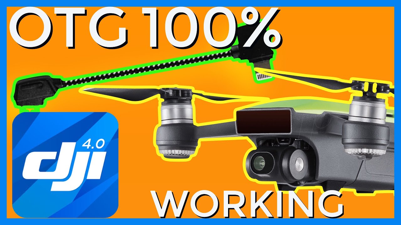 DJI SPARK OTG CABLE | its back! 100% Working V4.2.5 GO4