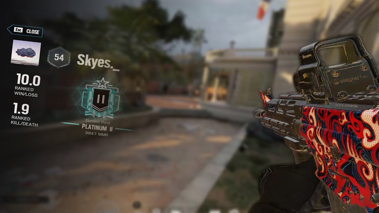 Winning all 10 placement matches