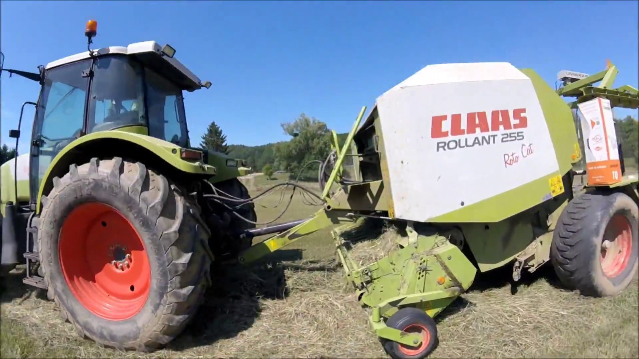 Baliranje na kmetiji Muzek/2017 CLAAS POWER!!!