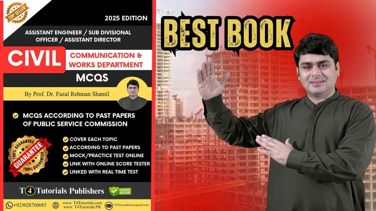 Best Book for ASSISTANT ENGINEER, SUB DIVISIONAL OFFICER, ASSISTANT DIRECTOR PPSC