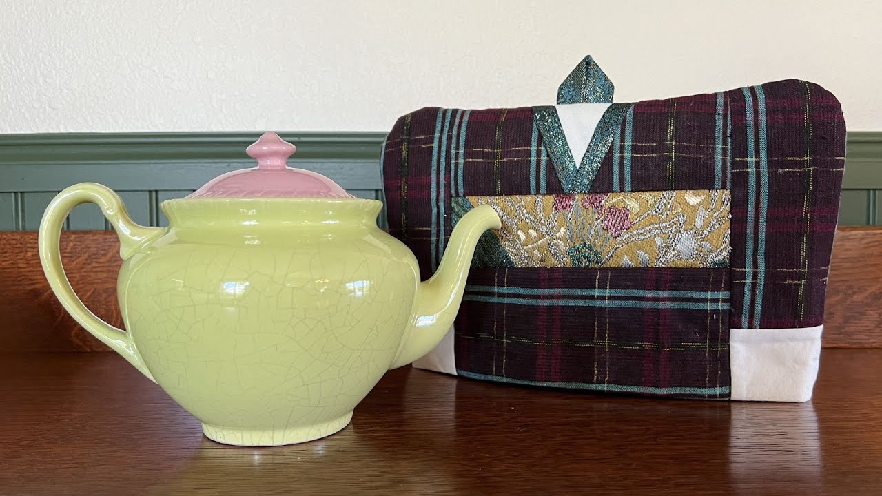 Paper Pieced Kimono Tea Cozy