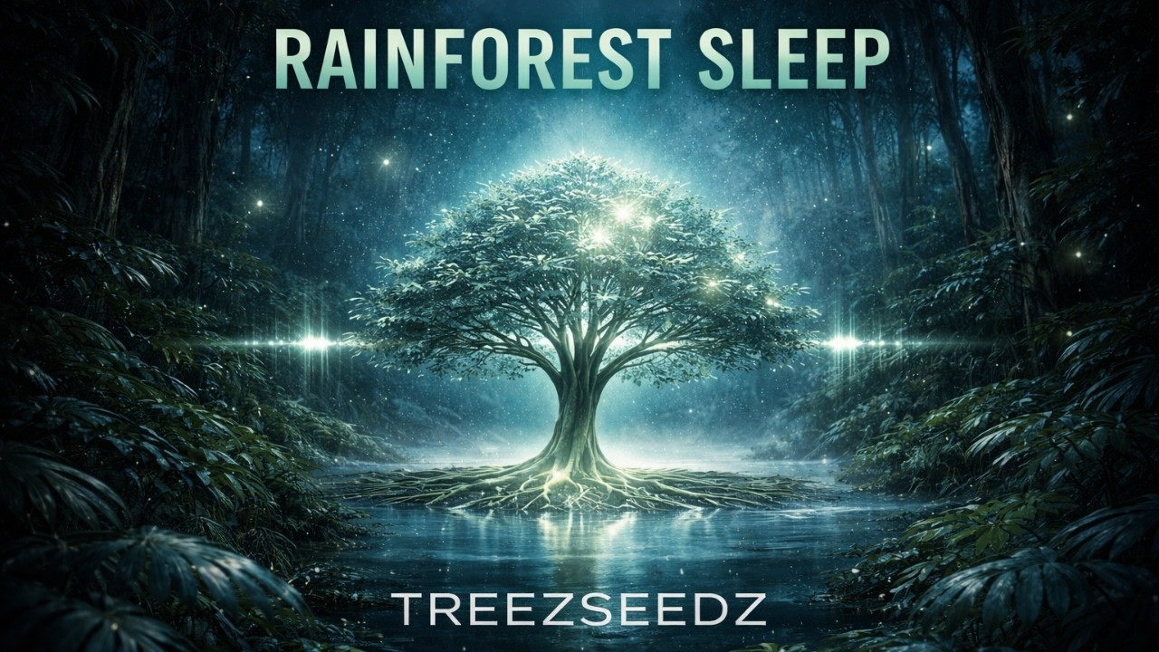 1 Hour Rainforest Sleep 🌧️ Deep Ambient Rest for Insomnia & Falling Asleep Fast
