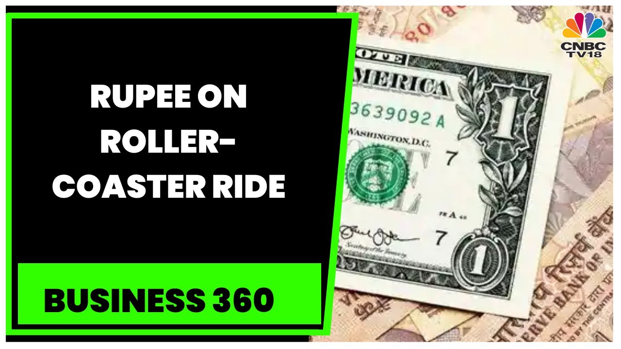 Rupee On Roller-Coaster Ride, First Sinks & Recovers Shortly Against U.S. Dollar | Business 360