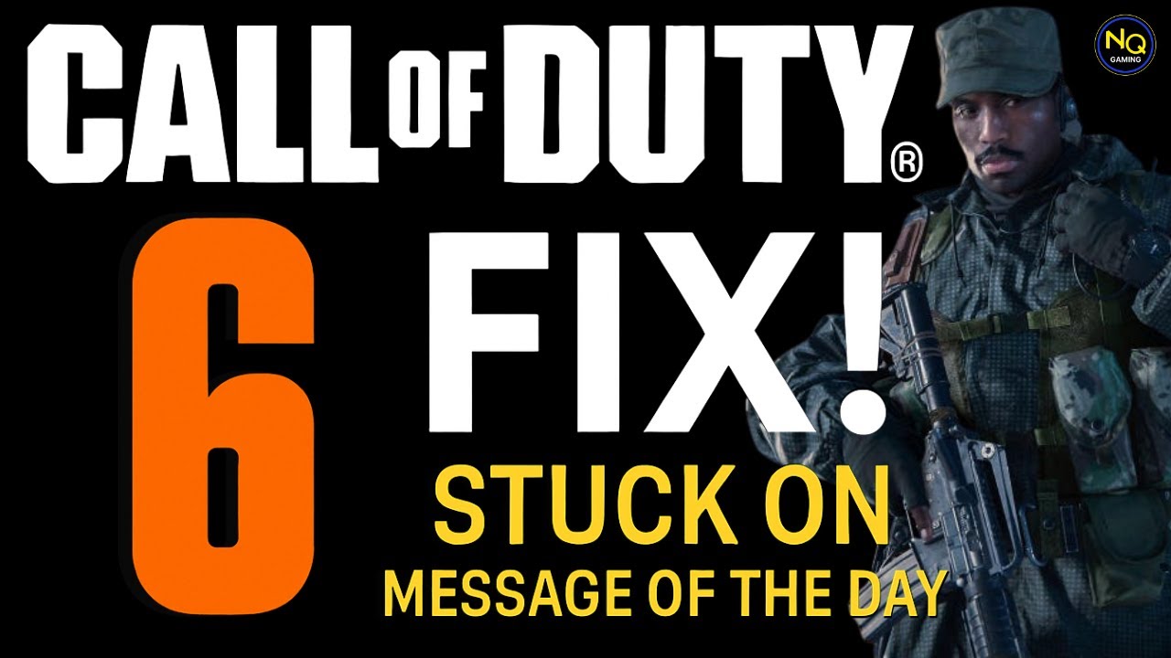 Fix Black Ops 6 Stuck on Message of the Day Screen | PC, Xbox, and PS5 Fix Guide