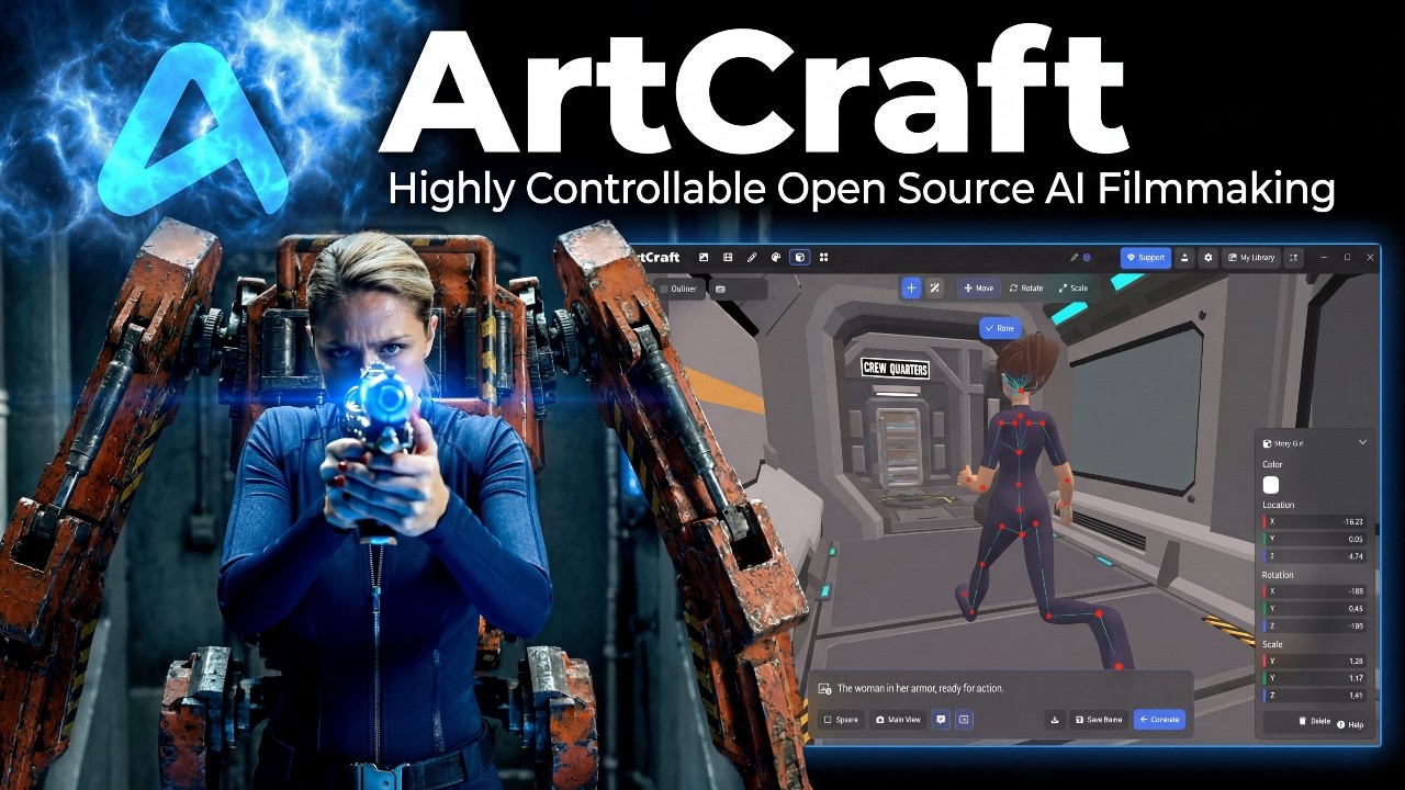 Open Source AI Filmmaking with ArtCraft (v2)