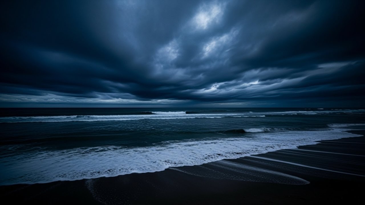 Ocean Waves for Deep Sleep // Serene Ocean for Deepest Sleep Ever