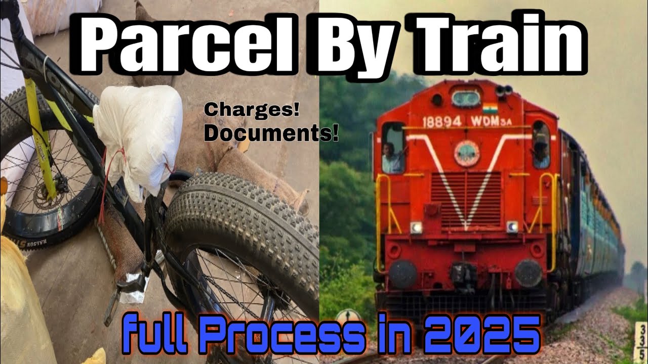 How to Parcel Cycle by Train / Railway Parcel 2025 full process