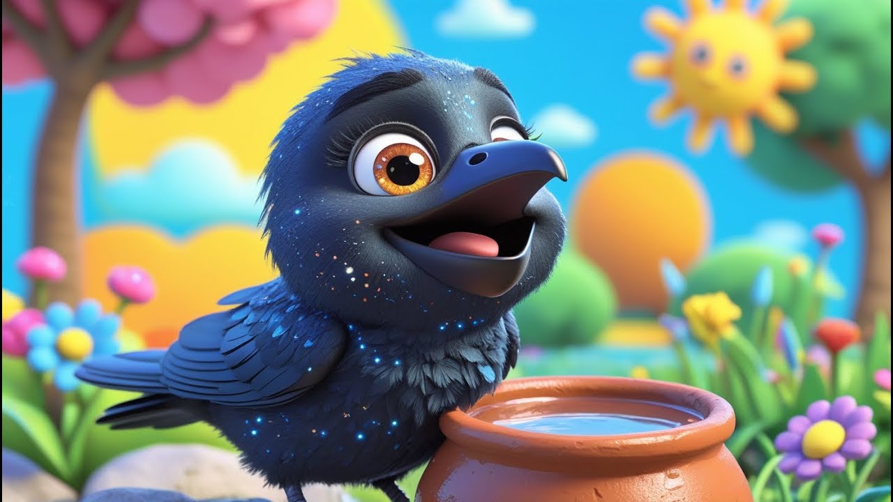 The Thirsty Crow & More | English Rhymes for Kids | English Animated Rhymes for Children