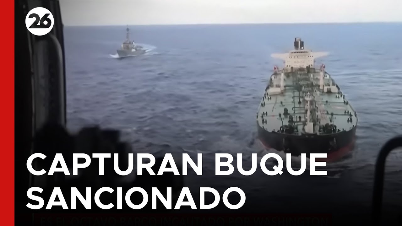 🇺🇸 TENSIÓN MUNDIAL | EEUU captura petrolero sancionado que había escapado al océano índico