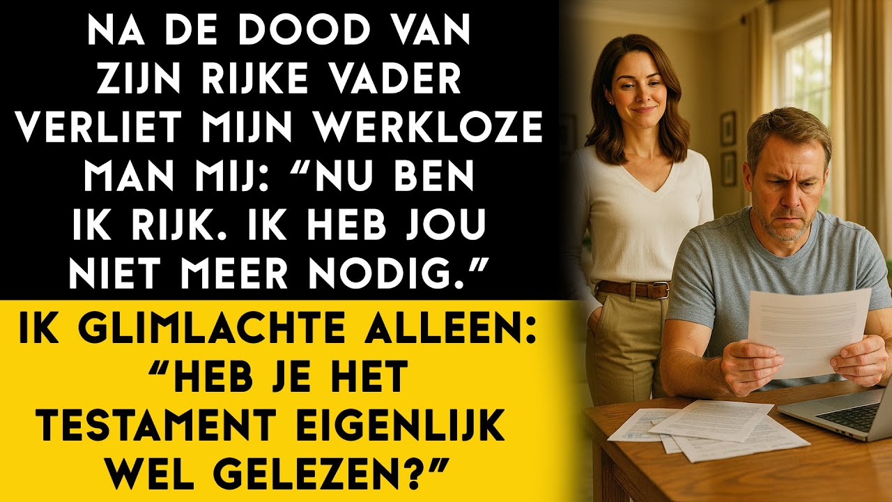 Mijn man kreeg een erfenis en besloot dat hij mij niet meer nodig had… Maar hij had het mis