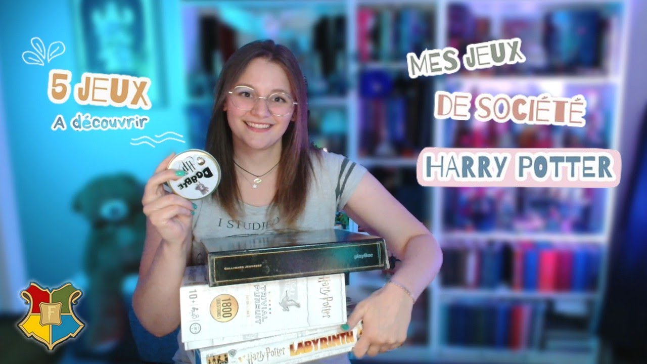 | MES JEUX HARRY POTTER | ✨ 5  Jeux de société à découvrir ✨