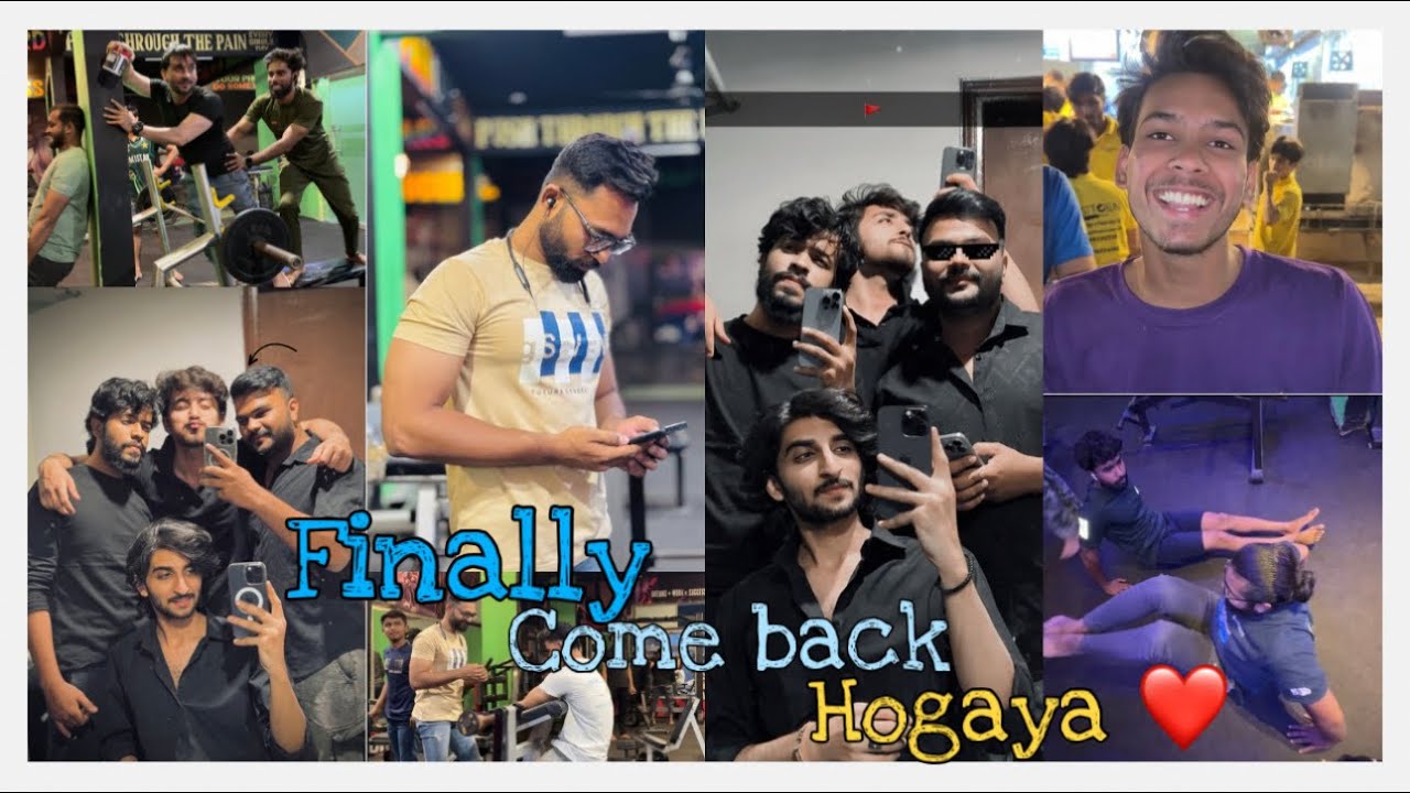 FINALLY COME BACK HOGAYA ❤️ || Friends Meet Up for long Time 😍 #ahadvlogs #vlog #youtube #content 