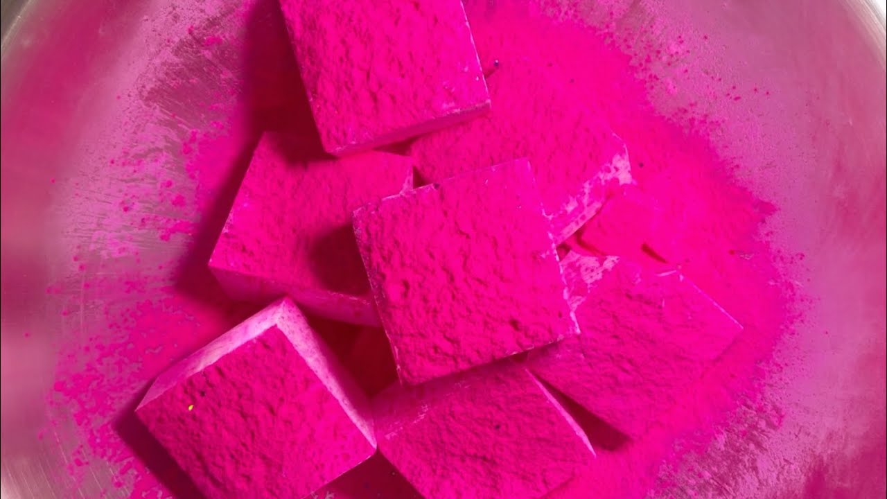 Box of Chalk + Bowl of Holi Powder Series Pt.3 (Soft  + Pink) Collab w. @asmr_world1197 🩷