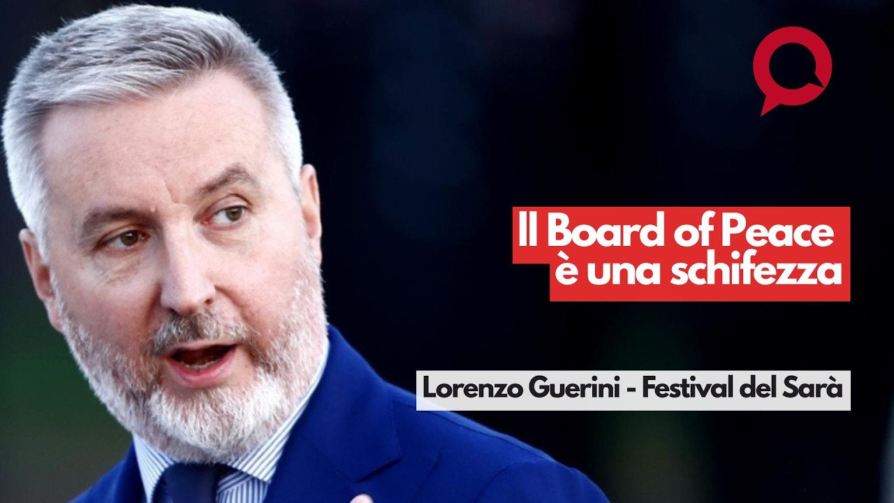 Lorenzo Guerini al Festival del Sarà - Dialoghi sul futuro | Roma 11 marzo 2026