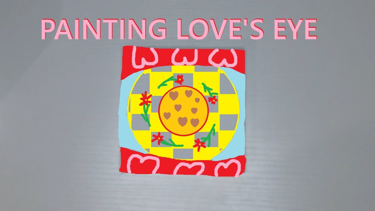 Painting Love's eye