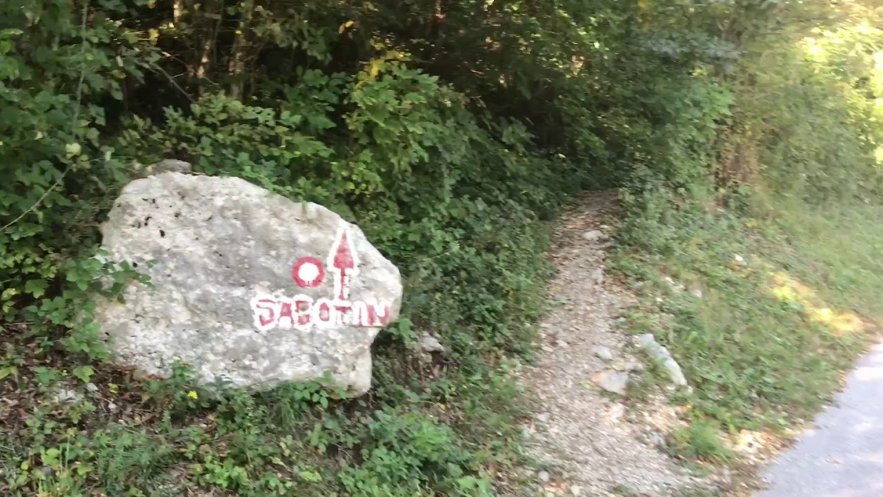 Monte Sabotino - part 2 - discesa posteriore del Sabotino