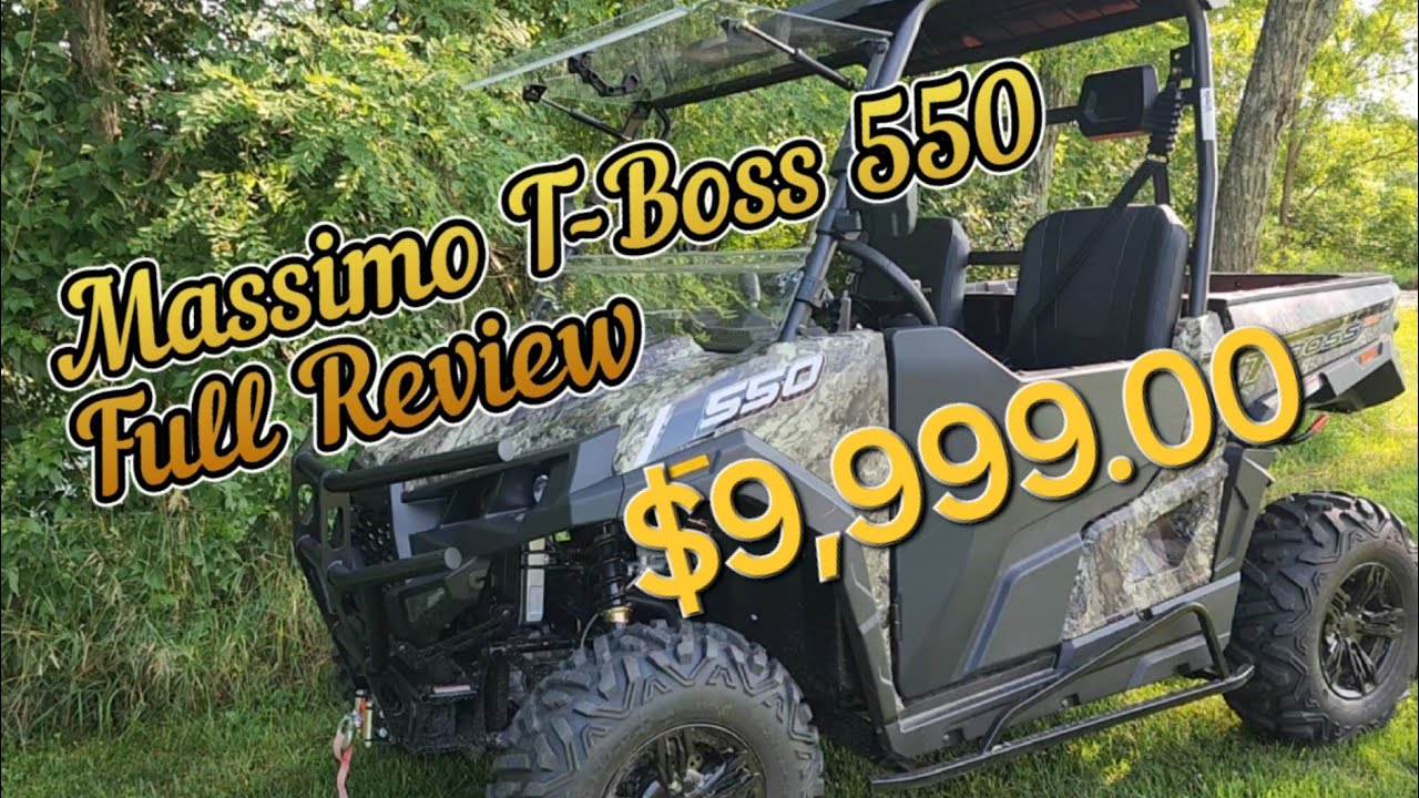 Полный обзор Massimo T-Boss 550 #sidebyside #utv #review