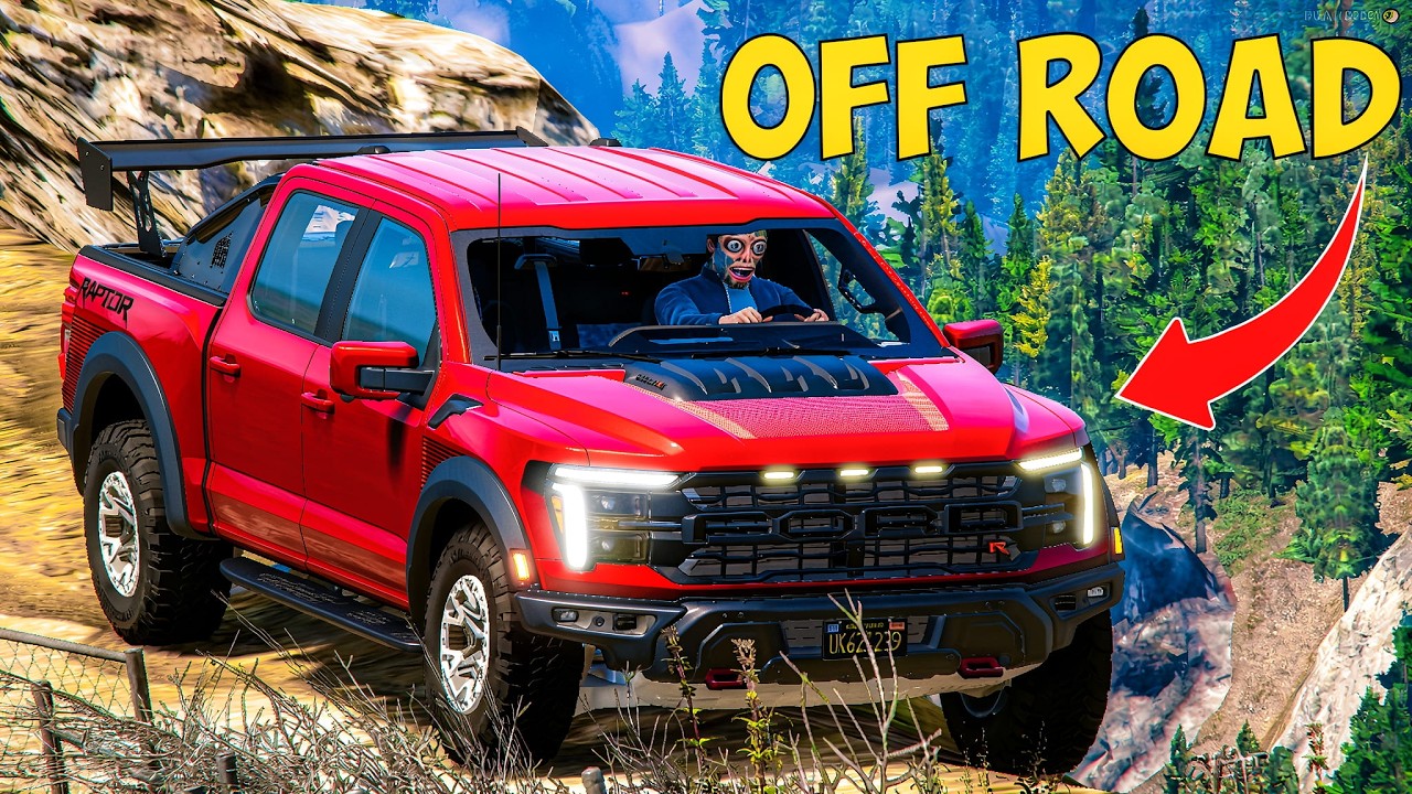 Ford Raptor Off Road Survival Run sa GTA 5