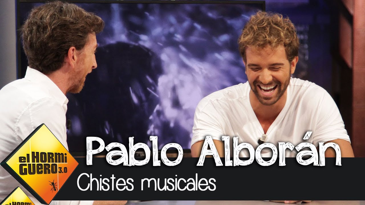 Pablo Alborán canta chistes en 'El Hormiguero 3.0'