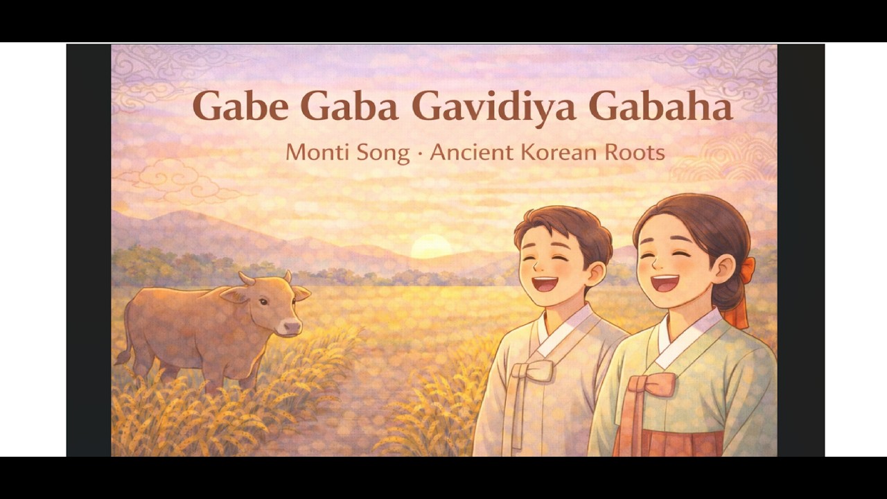 [Monti Song] Gabe Gaba Gavidiya Gabaha | Ancient Korean Roots in Monti#Gabe #Gaba #AncientKorean