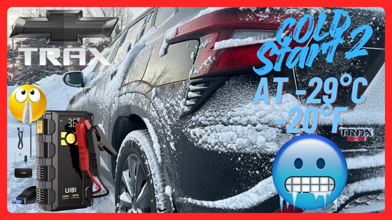 Холодный запуск Chevrolet Trax 2024 года, часть 2... но на этот раз 🥶4K