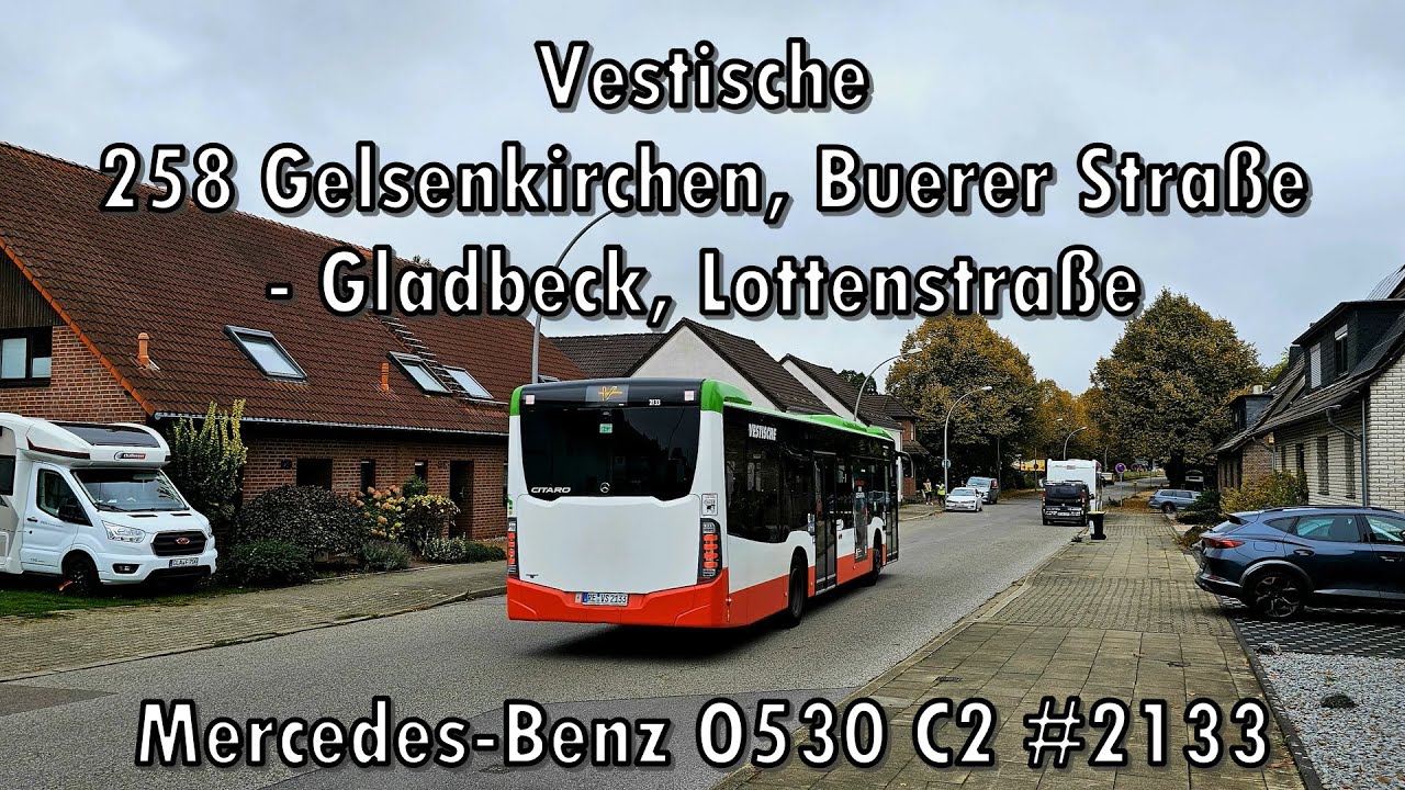 Vestische - Linie 258, Mercedes-Benz O530 C2 #2133