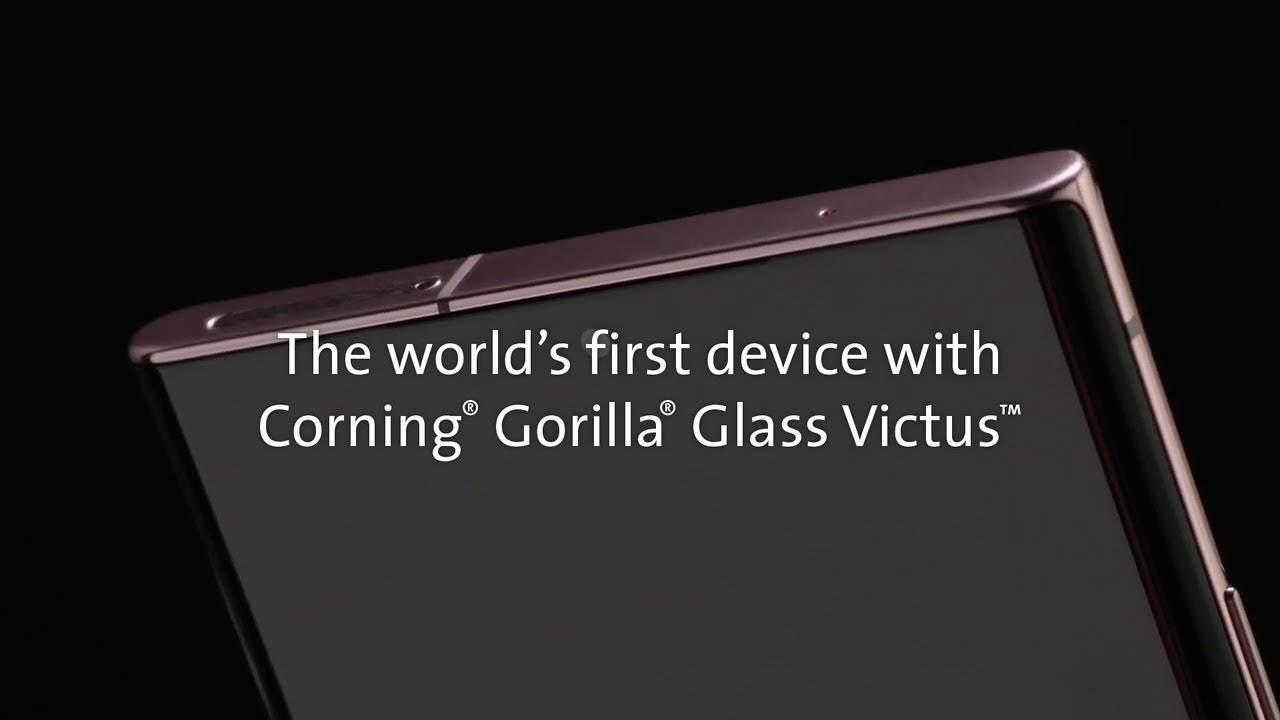 Samsung Galaxy Note20 Ultra and Corning&reg; Gorilla&reg; Glass Victus&trade;