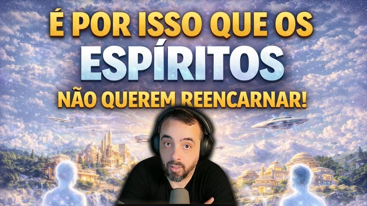 É POR ISSO QUE OS ESPÍRITOS NÃO QUEREM REENCARNAR! O ASTRAL COMO NUNCA SE VIU...
