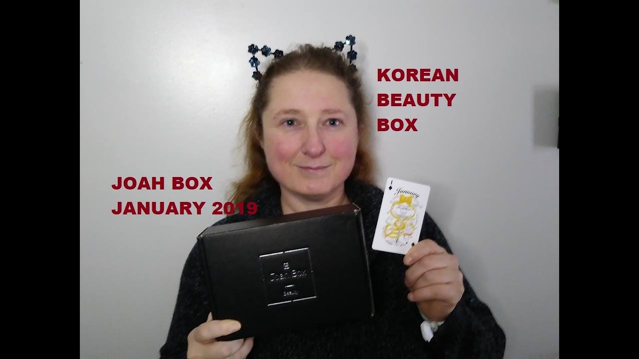 JOAH BOX A KOREAN BEAUTY SUBSCRIPTION, JANUARY 2019- Canadian Unboxing