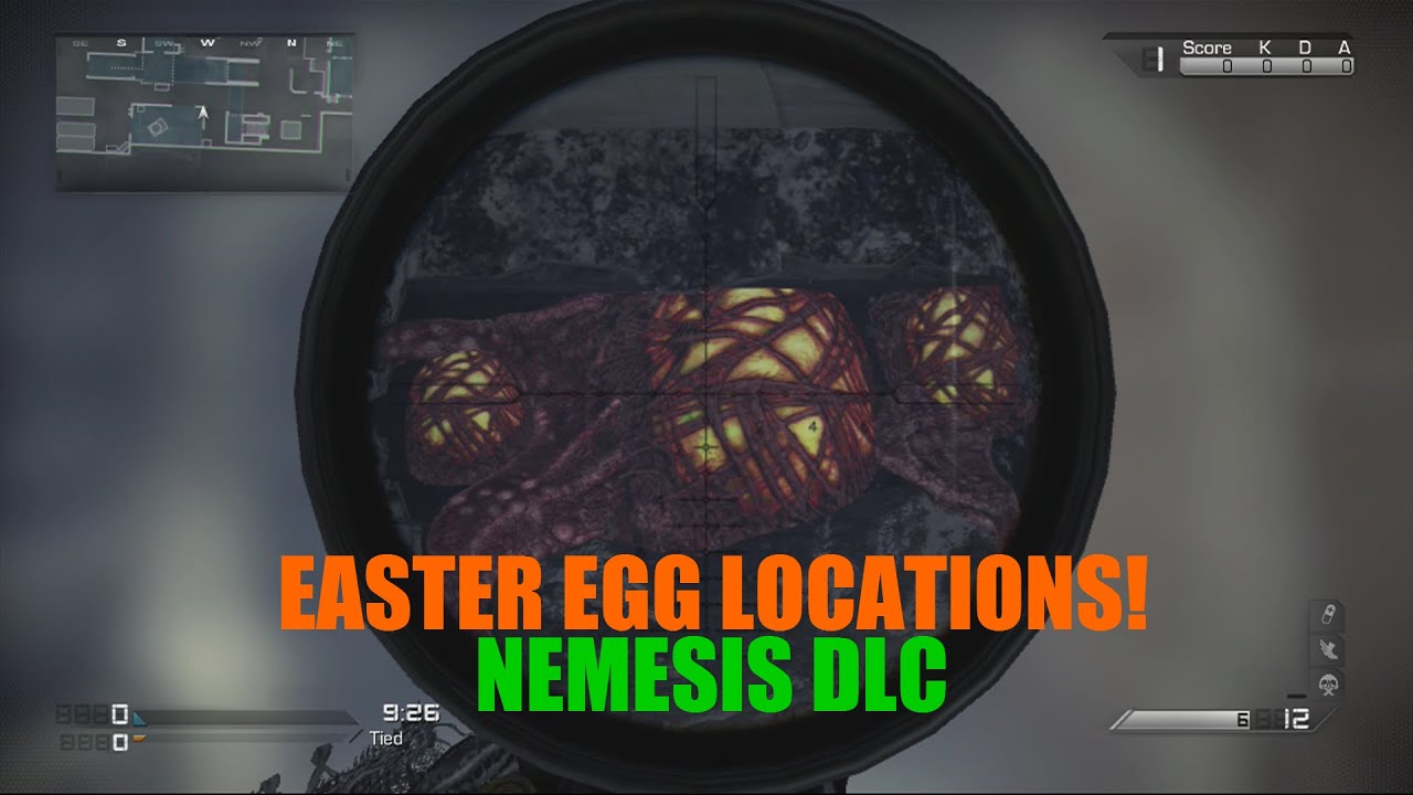 COD Ghosts: Nemesis DLC 4 Hidden Easter Egg Locations For All Maps!