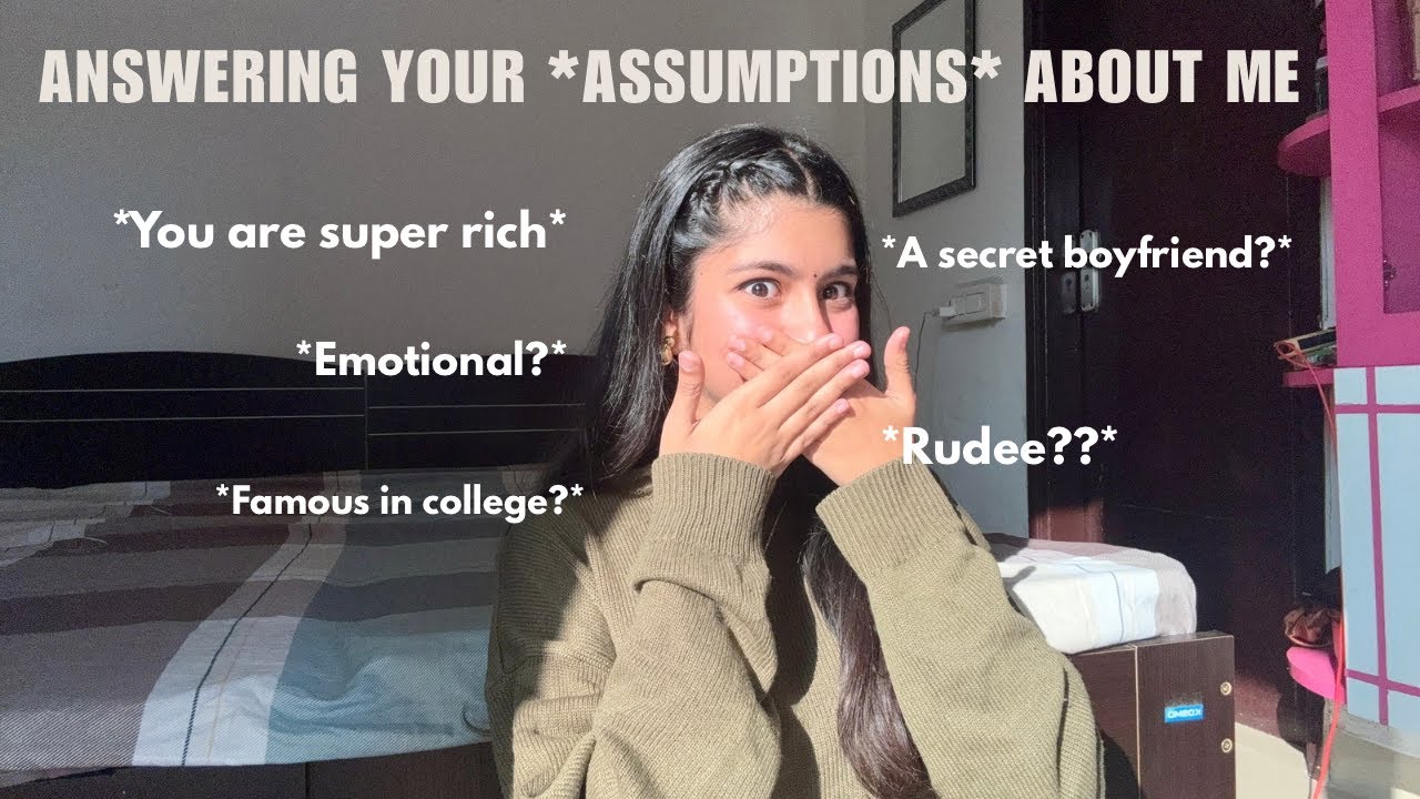 Answering your *Assumptions* about Me 👀❤️|Aradhya singh|