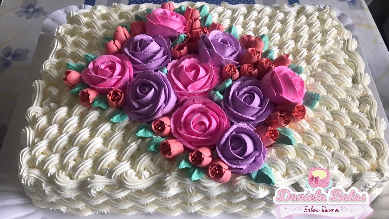 BOLO CESTA DE FLORES