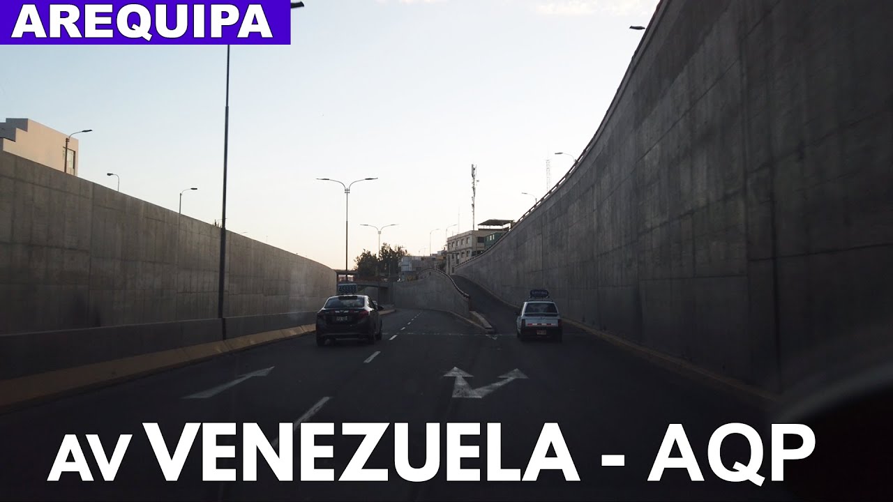 La avenida con más bypasses en el Perú - Av Venezuela AQP  3.6km