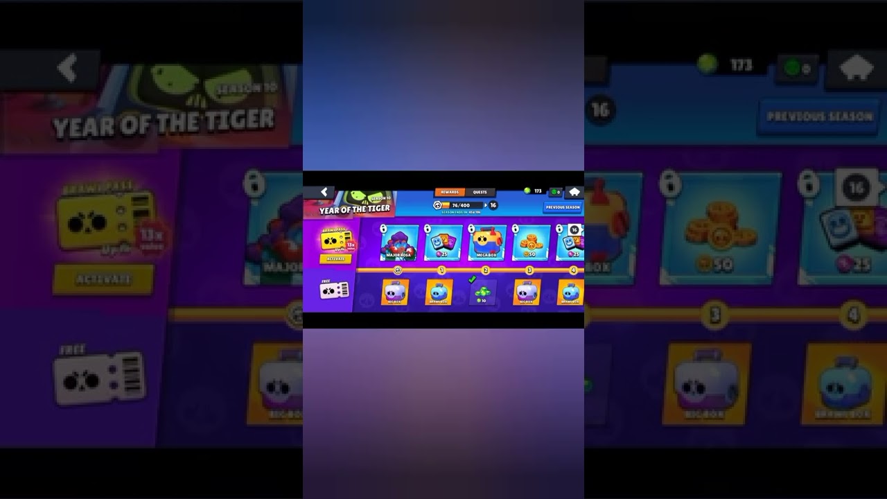 opening season 10 brawl pass in brawl stars