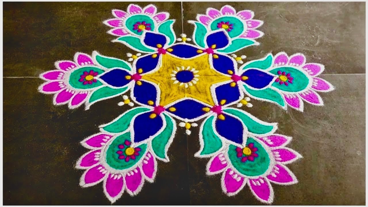 Thai Poosam Special Rangoli Design 2026 |  Simple & Easy Muggulu | Thaipusam Special Pooja Kolam