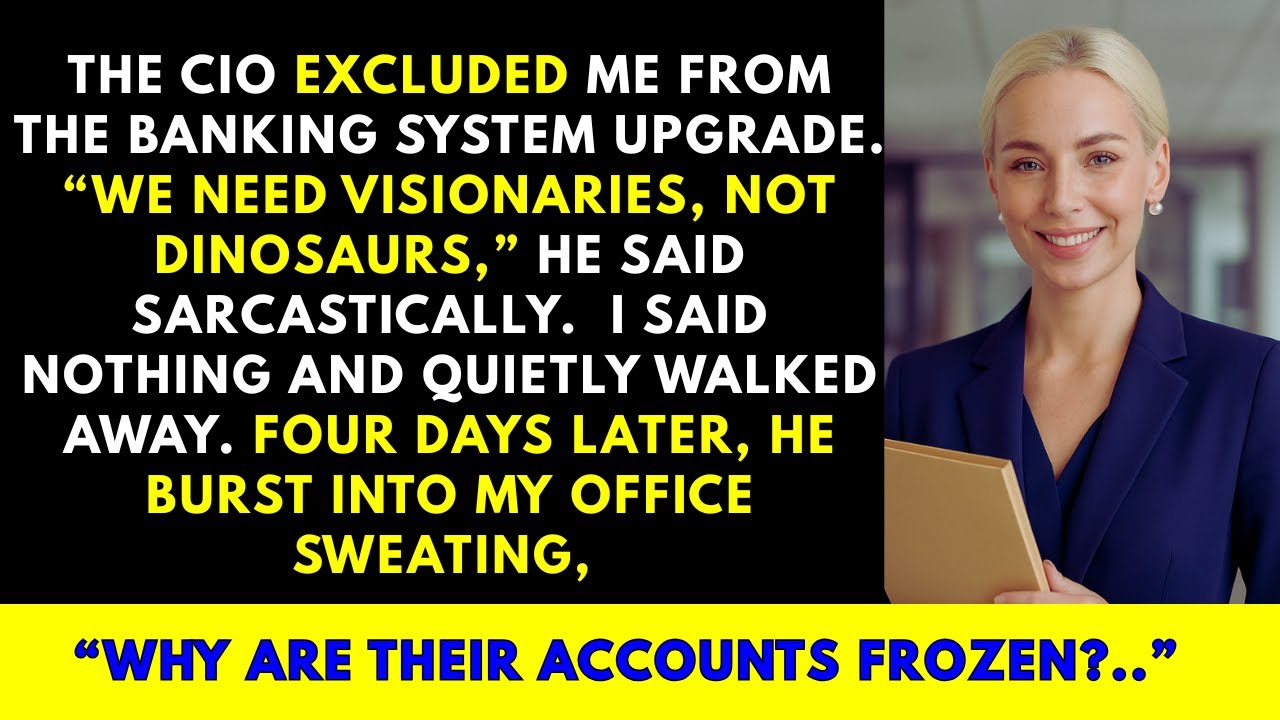 The CIO excluded me from banking system upgrade... - Revenge Story